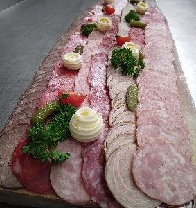 La planche de charcuterie